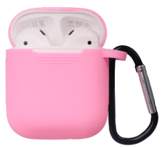Π‘ΠΈΠ»ΠΈΠΊΠΎΠ½ΠΎΠ²ΡΠΉ ΡΠ΅Ρ
ΠΎΠ» Π΄Π»Ρ AirPods Ρ ΠΊΠ°ΡΠ°Π±ΠΈΠ½ΠΎΠΌ ΡΠΎΠ·ΠΎΠ²ΡΠΉ