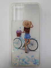 Накладка для Huawei Honor 30S переливающийся с рисунками