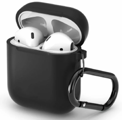 Π‘ΠΈΠ»ΠΈΠΊΠΎΠ½ΠΎΠ²ΡΠΉ ΡΠ΅Ρ
ΠΎΠ» Π΄Π»Ρ AirPods Ρ ΠΊΠ°ΡΠ°Π±ΠΈΠ½ΠΎΠΌ ΡΡΡΠ½ΡΠΉ