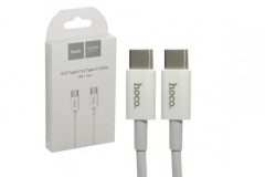 Usb Кабель-зарядка Type-C на Type-C Hoco X23 1м 3A белый