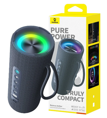 Bluetooth колонка Baseus AeQur 30 Air (A20072600826-00) серая