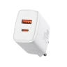 Сетевое зар. устр. Baseus Compact 20W EU 1USB/1C CCXJ-B02 белое
