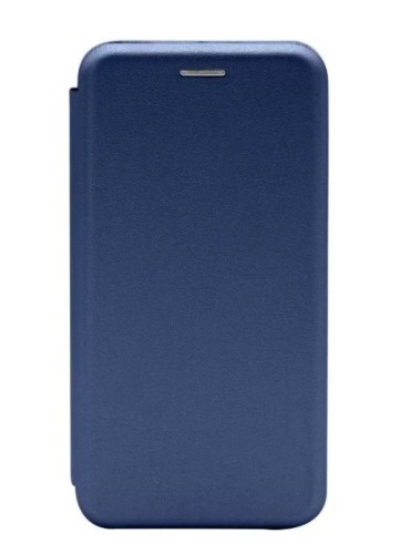 Чехол-книжка Xiaomi Mi Note 10 Lite Fashion Case кожаная боковая синяя