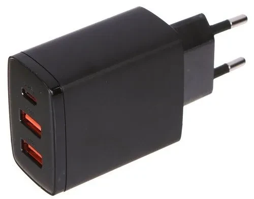 Сетевое зар. устр. Baseus Super Si Quick Charger 2USB/1C 30W EU CCXJ-E01 черное