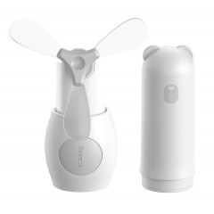 Портативный вентилятор Baseus Tricolor Bear (CXZD-A02), белый