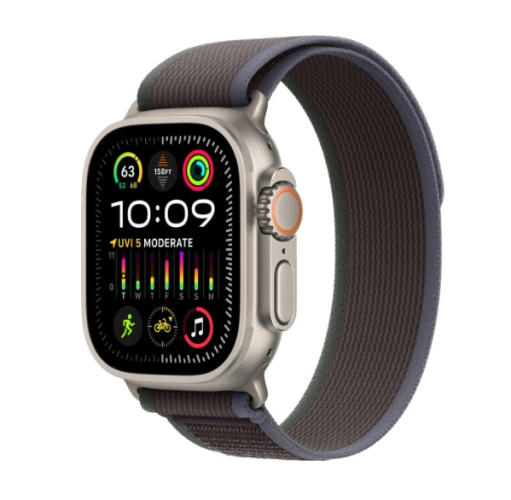 Apple Watch Ultra 2 49мм Titanium Blue Black (S M) MRFR3