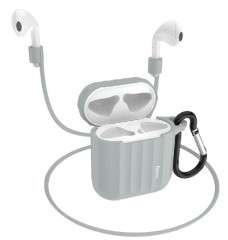 Π‘ΠΈΠ»ΠΈΠΊΠΎΠ½ΠΎΠ²ΡΠΉ ΡΠ΅Ρ
ΠΎΠ» Π΄Π»Ρ AirPods 1/2 Hoco WB10 ΡΠ΅ΡΡΠΉ