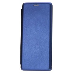 Чехол-книжка Xiaomi redmi 9A Fashion Case кожаная боковая синяя