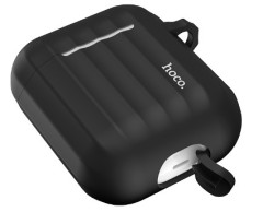 Π‘ΠΈΠ»ΠΈΠΊΠΎΠ½ΠΎΠ²ΡΠΉ ΡΠ΅Ρ
ΠΎΠ» Π΄Π»Ρ AirPods 1/2 Hoco WB10 ΡΠ΅ΡΠ½ΡΠΉ