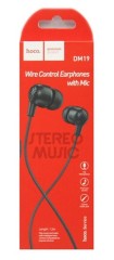 Наушники с микрофоном Hoco DM19 1.2м черные