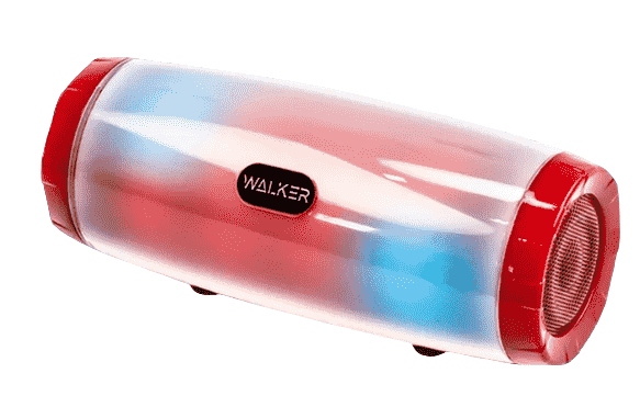 Bluetooth колонка Walker WSP-120 BT5.0/10Вт/1200mAh/3ч красная