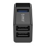 USB-хаб Orico MINI-U32 2xUSB2.0/1xUSB3.0 черный