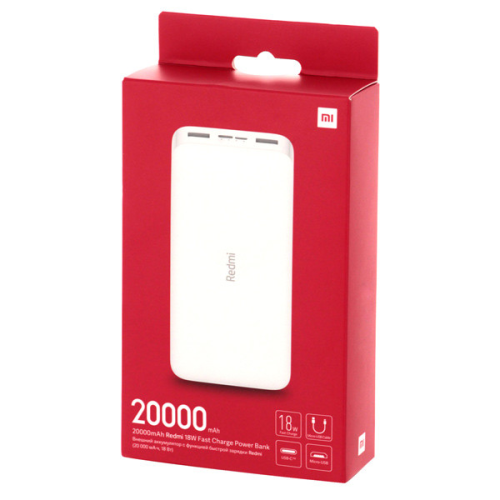 Powerbank Redmi 20000 мАч BHR4418KR белый