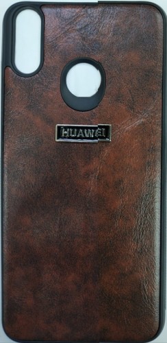 Накладка для Huawei Honor 8C силикон под кожу с логотипом в ассортименте