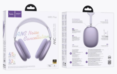 Стереонаушники Bluetooth полноразмерные Hoco W65 Plus ANC фиолетовые