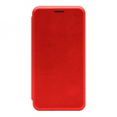 Чехол-книжка Xiaomi redmi 9C Fashion Case кожаная боковая красная