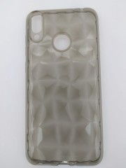 Накладка для Huawei Honor 8C силикон с тиснением кристалл в ассортименте