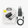 Сетевое зар. устр. Baseus Super Si Quick Charger 1C 25W 1м EU (TZCCSUP-L01) черное