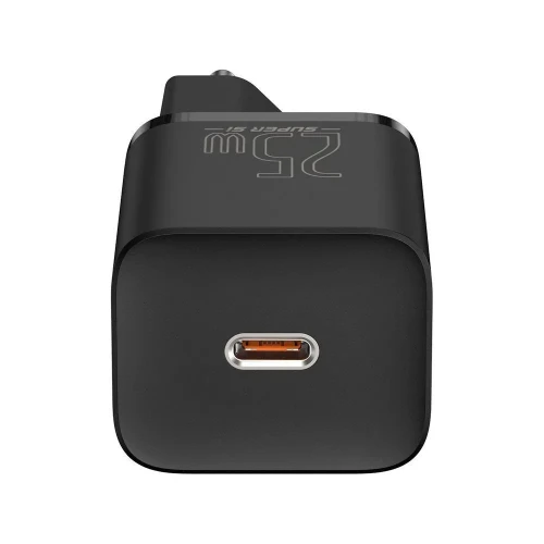 Сетевое зар. устр. Baseus Super Si Quick Charger 1C 25W 1м EU (TZCCSUP-L01) черное
