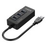 USB-хаб Orico HR01 3xUSB3.0/RJ45 черный