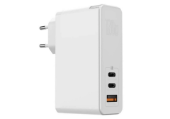 Сетевое зар. устр. Baseus GaN2 Pro Quick Charger 1USB/2C 120W с кабелем Type-C (CCGAN-J02) белое