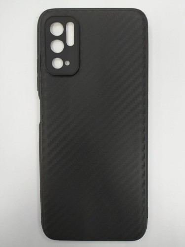 Накладка для Xiaomi Redmi Note 10T силикон карбон