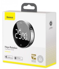 Таймер кухонный электронный Baseus Heyo Rotation ACDJS-01 черный