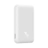 Powerbank Baseus 6000mAh Magnetic Mini Air Wireless Fast charge 20W Type-C белый