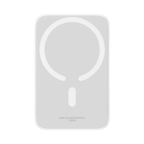 Powerbank Baseus 6000mAh Magnetic Mini Air Wireless Fast charge 20W Type-C белый