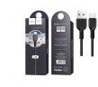 Usb Кабель-зарядка Type-C Hoco X20 Flash 3A 1м силиконовый чёрный