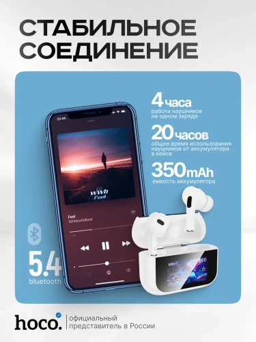 Беспроводные наушники TWS Hoco EW79 белые