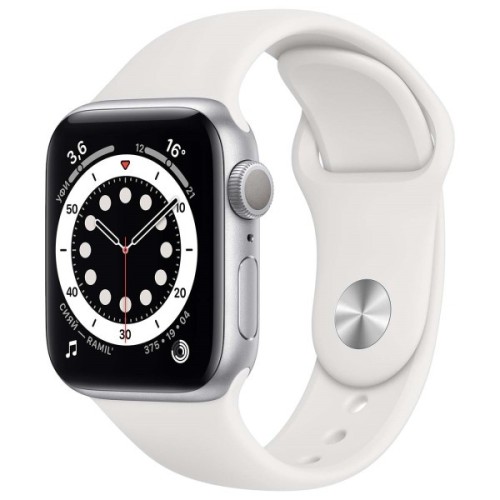 Apple Watch Series 6 40мм РСТ (MG283RU/A) серебристый