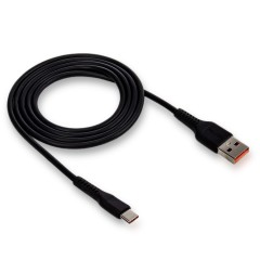 Usb Кабель-зарядка Type-C Walker C315 1м 2.4A черный