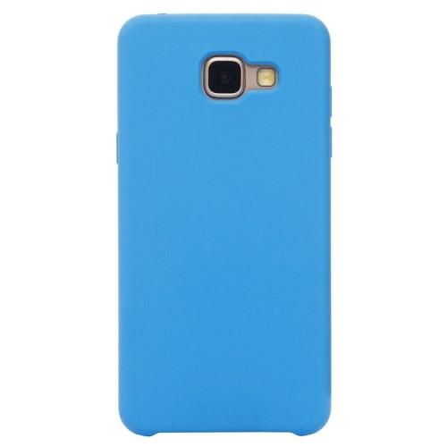 Накладка для Samsung Galaxy A5 (2018)/A8 (2018) Silicone cover голубая