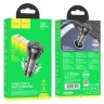 Автомобильное заряд. устр. Hoco NZ12D 1USB/2C 60W черный