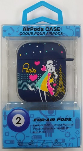 Силиконовый светящийся в темноте чехол для AirPods 1/2 Luxo Kaws рисунок №12