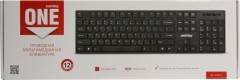 Клавиатура проводная Smartbuy ONE 238 USB/104+9 клавиш/Индикация клавиш/1.3м черная (SBK-238U-K)