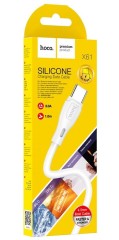 Usb Кабель-зарядка Type-C Hoco X61 Ultimate 1м белый