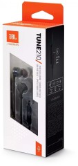 Наушники с микрофоном JBL T210 1.2м черные