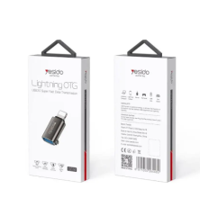 OTG Lightning на USB3.0 Yesido GS14 черный