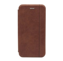 Чехол-книжка Huawei Y5 2019/Honor 8S Nice Case кожаная боковая рыжая