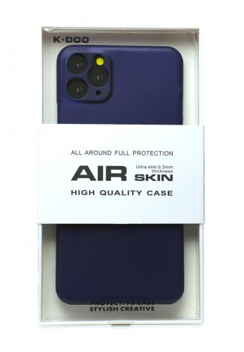 Накладка для i-Phone 11 K-Doo Air Skin пластик синяя
