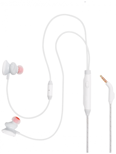 Наушники с микрофоном JBL Quantum 50 1.2м белые