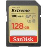 SDXC карта памяти Sandisk 128GB Extreme V30 UHS-I U3 (180 Mb/s) SDSDXVA-128G-GNCIN