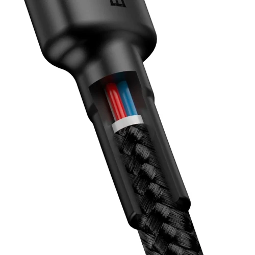 Usb Кабель-зарядка TYPE-C на TYPE-C Baseus Cafule PD2.0 1м (CATKLF-GG1) серо-черный