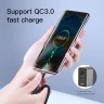 Usb Кабель-зарядка TYPE-C на TYPE-C Baseus Cafule PD2.0 1м (CATKLF-GG1) серо-черный