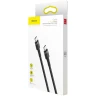 Usb Кабель-зарядка TYPE-C на TYPE-C Baseus Cafule PD2.0 1м (CATKLF-GG1) серо-черный