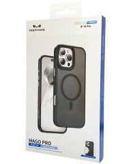 Накладка для i-Phone 16 Pro Keephone Mago Pro MagSnap черный