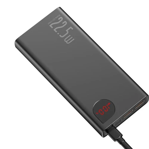Powerbank Baseus Adaman 10000mAh 2USB/USB-C 3A 22.5W PPAD070001 черный