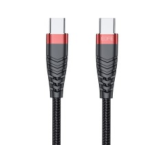 Usb Кабель-зарядка Type-C на Type-C EOFE CC31 65W 1м черный
